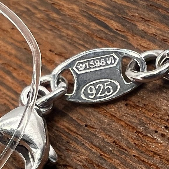 Sterling Silver 7 Inch Painted Enamel Turquoise Filigree Chain Bracelet NIP - Picture 6 of 12